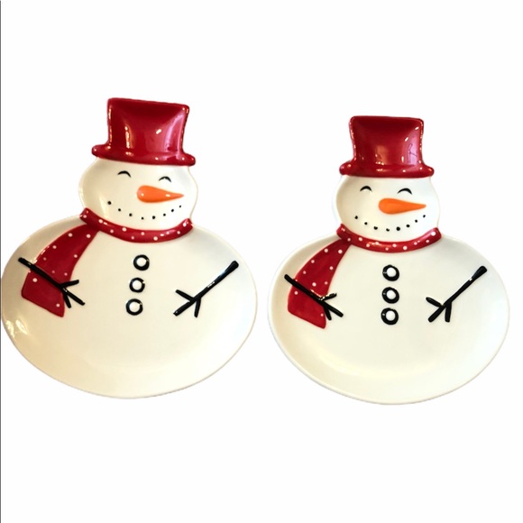 Set of 4 Boston Warehouse TIS THE SEASON Snowman
